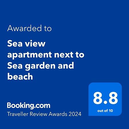 Sea View Apartment Next To Sea Garden And Beach Варна Екстер'єр фото